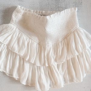 Boutique ruffle mini skort BNWT